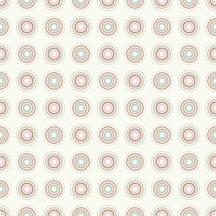Seamless vector background with decorative rings. Print. Repeating background. Cloth design, wallpaper.