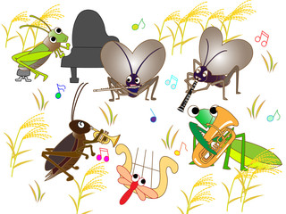 昆虫のコンサート