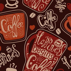 Naklejka premium coffee