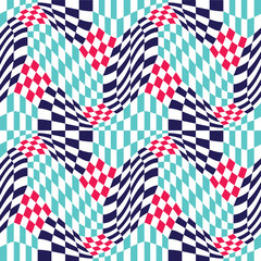 Obraz premium Vector hipster abstract geometry pattern 3d,color red seamless geometry background,subtle pillow and bed sheet pattern design,creative abstract art deco pattern,hipster fashion print