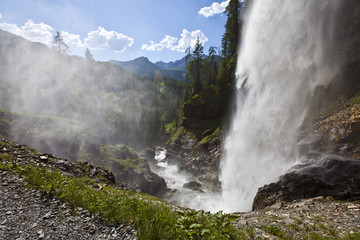 Der Johannes Wasserfall in Obertauern