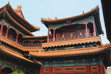 Lama temple, Beijing, China