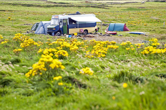 Campside in der wildniss