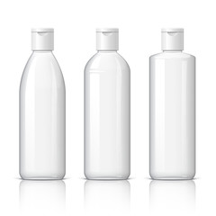 Realistic Cosmetic bottle can sprayer container.