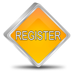 Register Button - 3D illustration