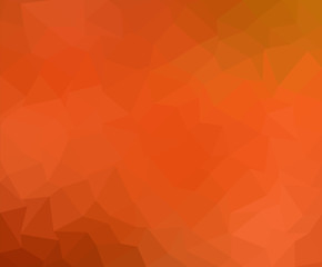 colorful orange geometric low poly gradient graphic background vector eps10
