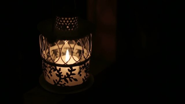 Горение свечи 