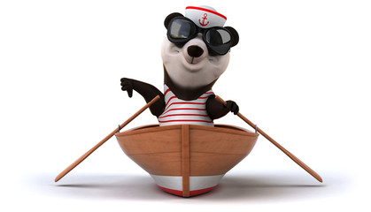 Fun panda © Julien Tromeur