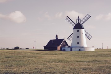 Lytham Windmill - vintage filter applied

