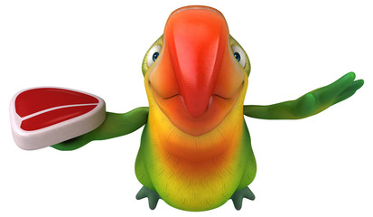 Fun parrot