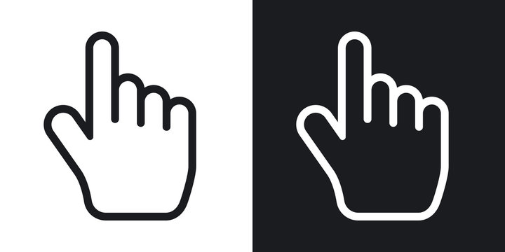 Hand sales mouse icon