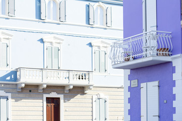 Porto Recanati typical town