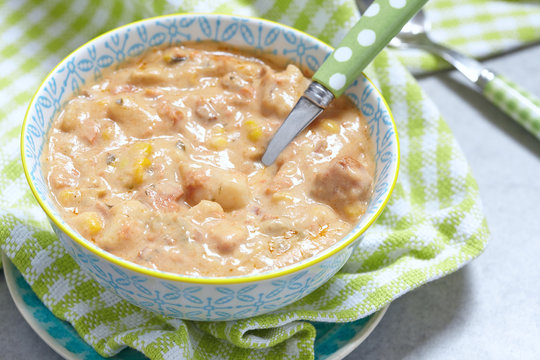 Salmon Chowder Soup