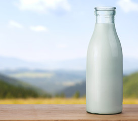 Bottle of milk