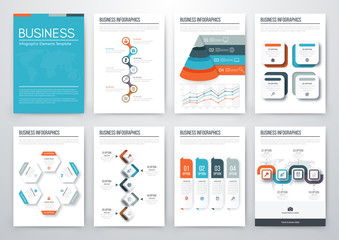 Modern infographic vector concept