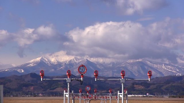 飛行機の着陸