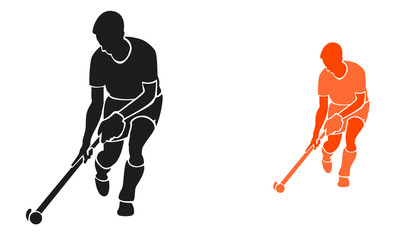 Fototapeta premium Hockeyspieler