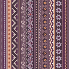 Abstract vector strip pattern