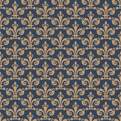 damask wallpaper, vector 