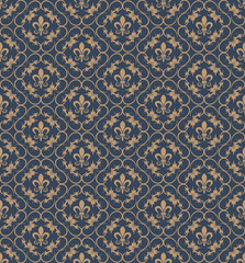 Seamless Pattern Royal