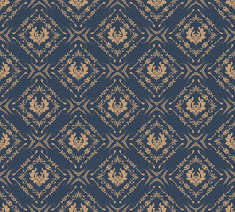 Seamless Pattern Royal