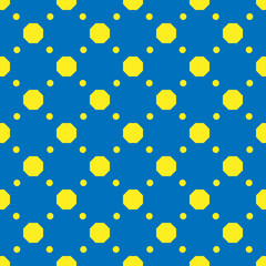 Polka dot geometric seamless pattern 67.07