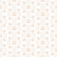 Seamless Pattern Royal Wallpaper