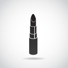 Lipstick vector icon illistration.