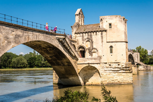 Pont saint bénézet in Avignon