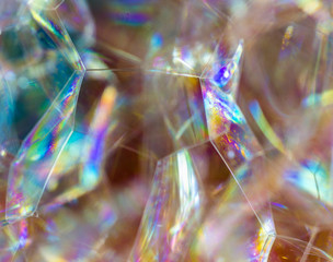 Fundo de bolhas macro.