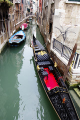 Fototapeta na wymiar Каналы Венеции