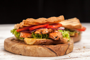 Grilled chicken sandwich