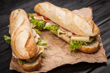 Panini grilled sandwich