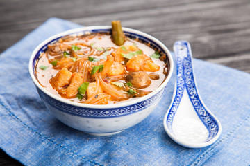 Asian shrimp soup