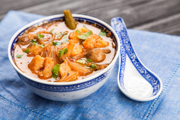 Asian shrimp soup