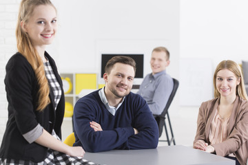 Having good relations with workmates