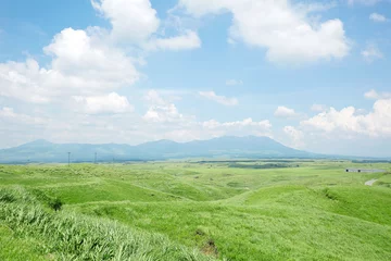 Tuinposter 夏の阿蘇の風景 © siro46