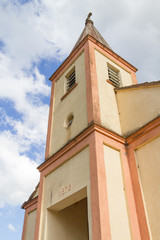 Fototapeta na wymiar Old church in Venancio Aires