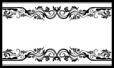 Fototapeta premium Black frame