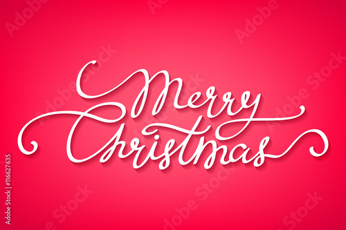 &quot;Merry Christmas greeting text vector illustration.&quot; Stock image and royalty-free vector files