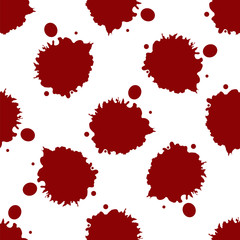 blood splashes pattern