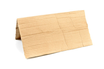 Folded cardboard