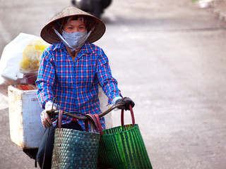 The seller woman, Vietnam