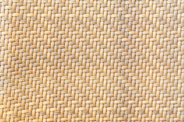 The texture of wicker furniture
