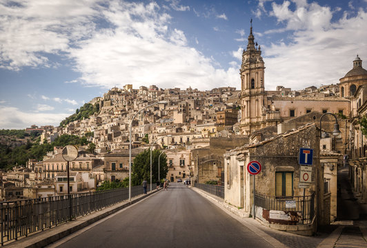 Modica, sicilian village