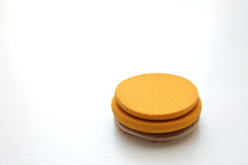 Old Cosmetic sponge