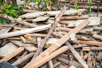 wood stick for construction