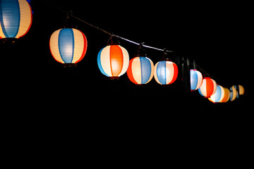 夏まつり / 提灯の明かり
