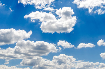 Sky with clouds