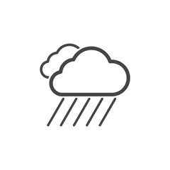 Rain Icon, cloud rain icon